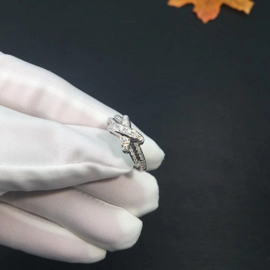 [Ornora Jewelry]JEUX DE SILVER DIAMOND RING