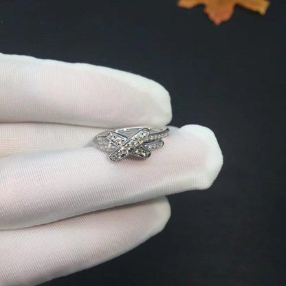 [Ornora Jewelry]JEUX DE SILVER DIAMOND RING