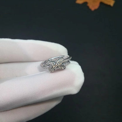 [Ornora Jewelry]JEUX DE SILVER DIAMOND RING