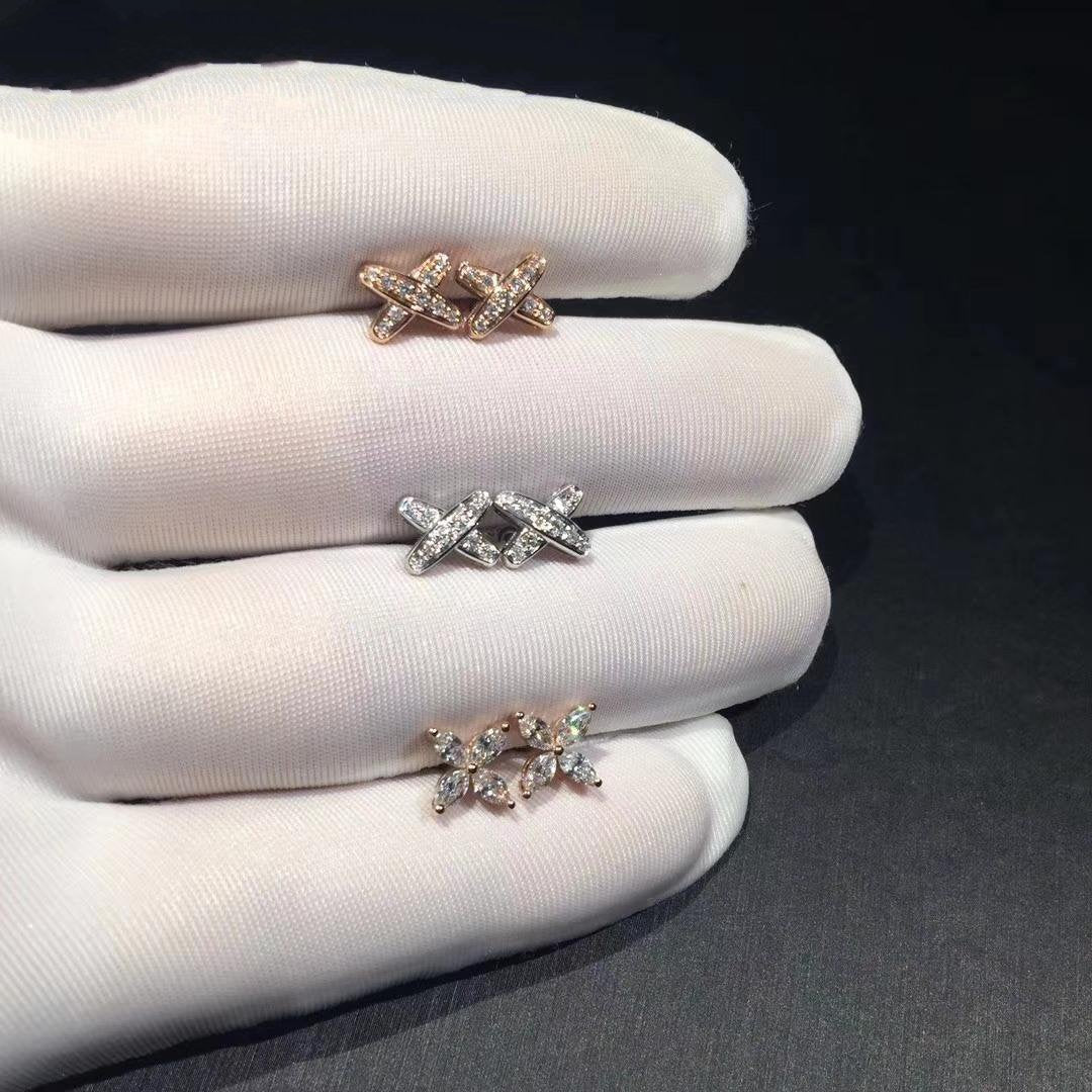 [Ornora Jewelry]JEUX DE DIAMOND EARRINGS