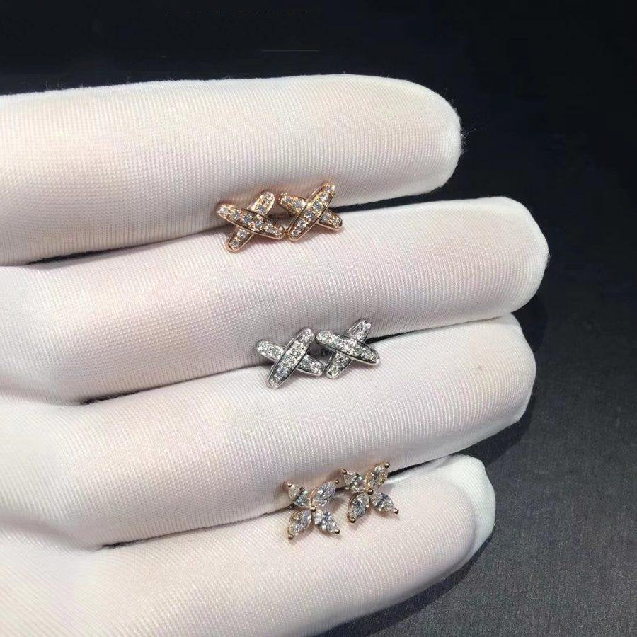 [Ornora Jewelry]JEUX DE DIAMOND EARRINGS