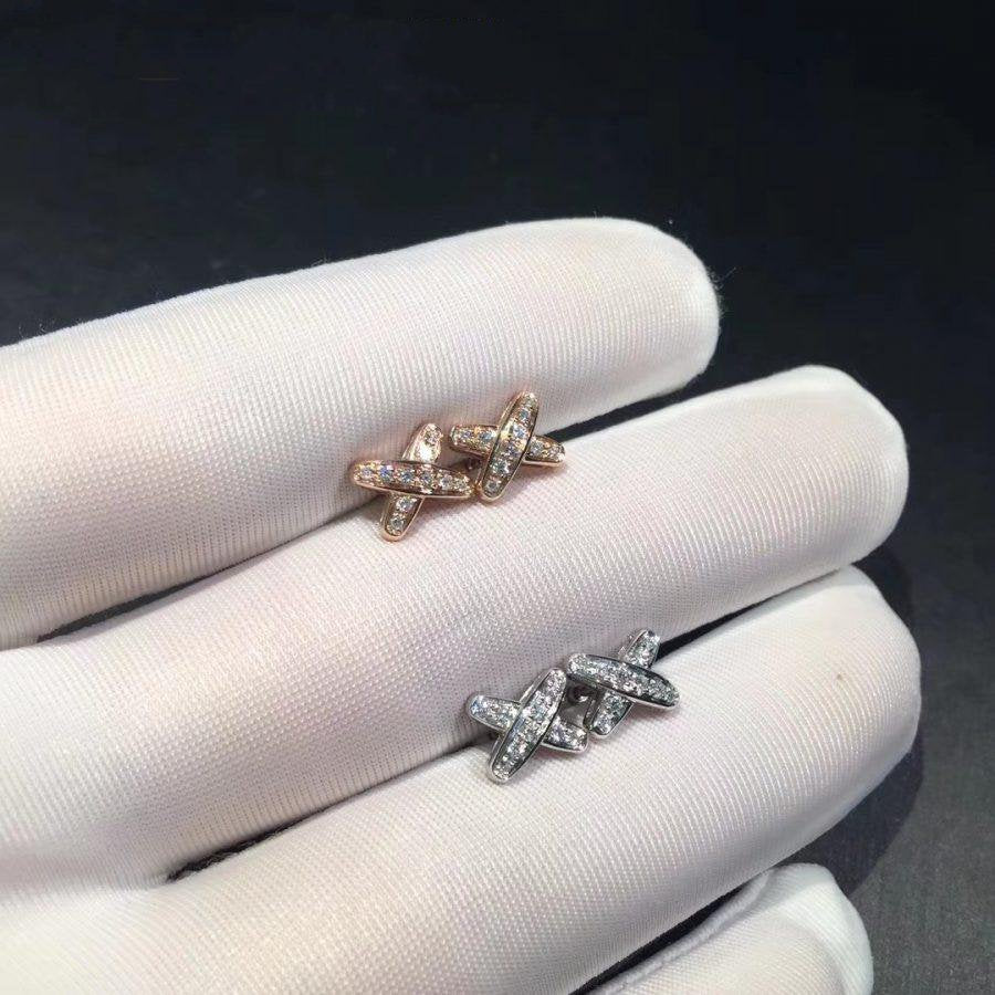 [Ornora Jewelry]JEUX DE DIAMOND EARRINGS