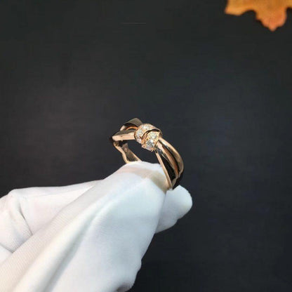 [Ornora Jewelry]LIENS RING PINK GOLD DIAMOND