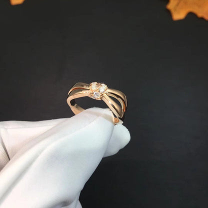 [Ornora Jewelry]LIENS RING PINK GOLD DIAMOND