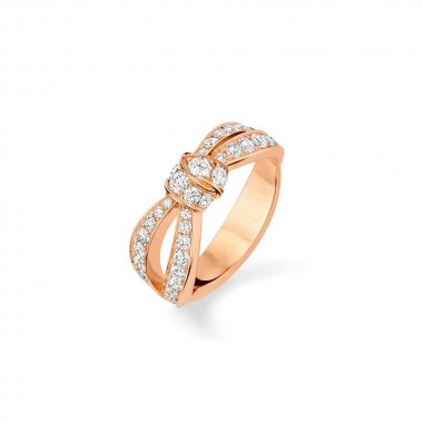[Ornora Jewelry]LIENS PINK GOLD DIAMOND RING