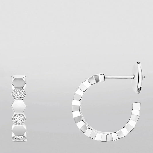 [Ornora Jewelry]Hollow Design Four-Leaf Clover Flower Shape Ring