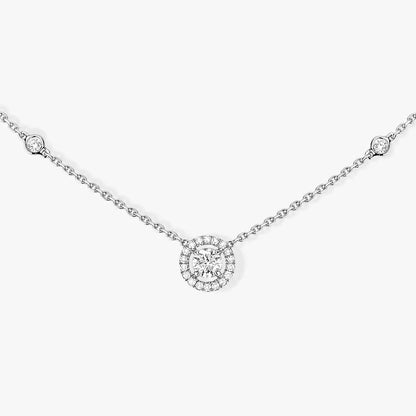 [Ornora Jewelry]Diamond Necklace 0,20ct Brilliant Shape Joy