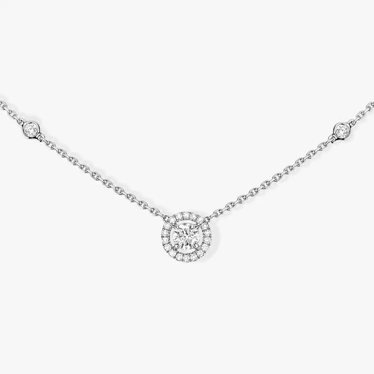 [Ornora Jewelry]Diamond Necklace 0,20ct Brilliant Shape Joy