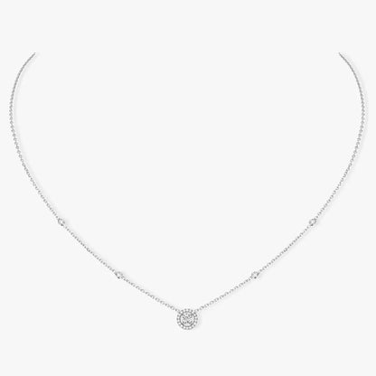 [Ornora Jewelry]Diamond Necklace 0,20ct Brilliant Shape Joy