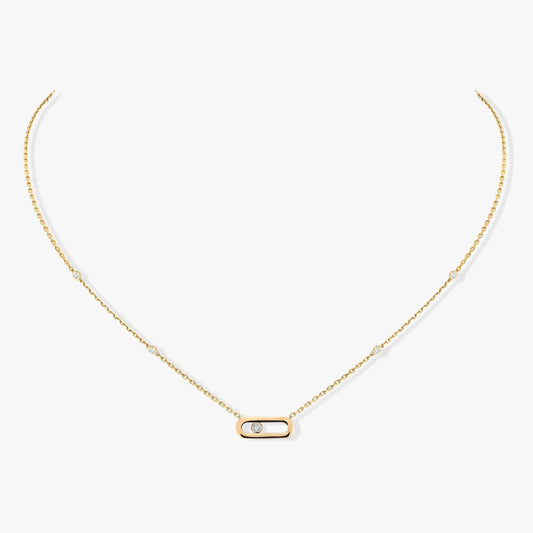 [Ornora Jewelry]MOVE UNO DIAMOND NECKLACE