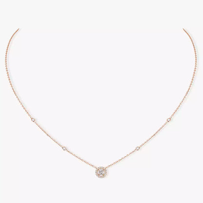 [Ornora Jewelry]Diamond Necklace 0,20ct Brilliant Shape Joy