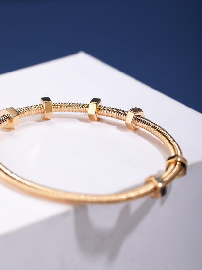 [Ornora Jewelry]CT THREADED BRACELET