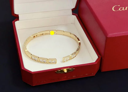 [Ornora Jewelry]LOVE DIAMOND OPEN  BRACELET
