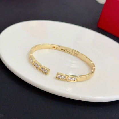 [Ornora Jewelry]LOVE DIAMOND OPEN  BRACELET
