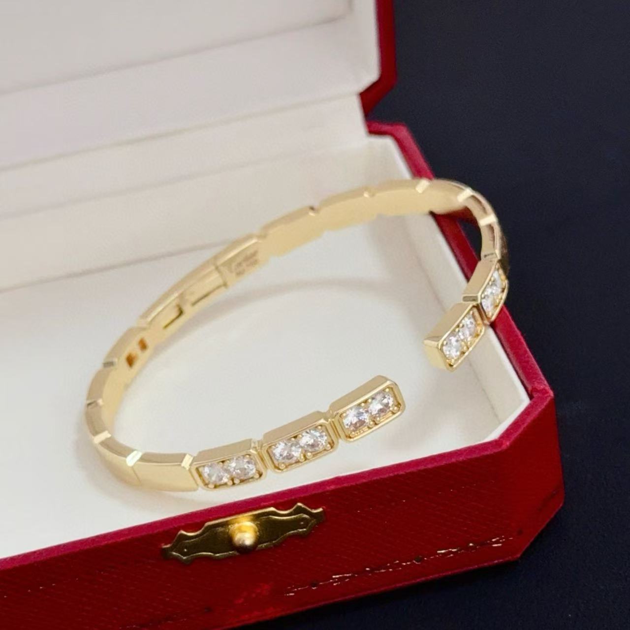 [Ornora Jewelry]LOVE DIAMOND OPEN  BRACELET