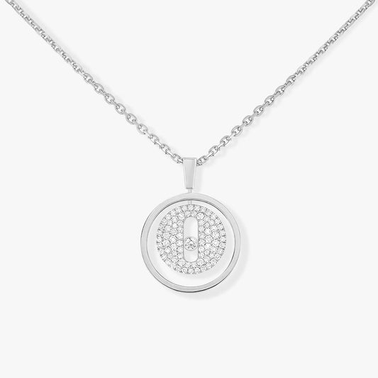 [Ornora Jewelry]LUCKY MOVER PM PAVED NECKLACE