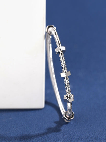 [Ornora Jewelry]CT THREADED BRACELET