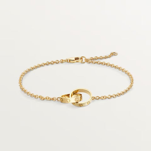 [Ornora Jewelry]LOVE BRACELET DOUBLE RING