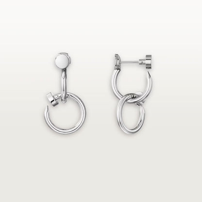 [Ornora Jewelry]JUSTE NO DIAMOND DOUBLE EARRINGS