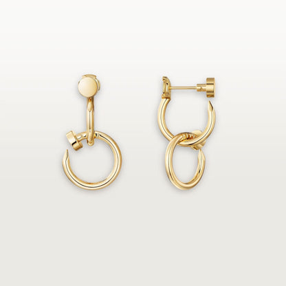 [Ornora Jewelry]JUSTE NO DIAMOND DOUBLE EARRINGS