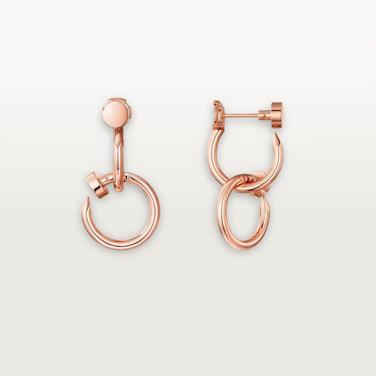 [Ornora Jewelry]JUSTE NO DIAMOND DOUBLE EARRINGS