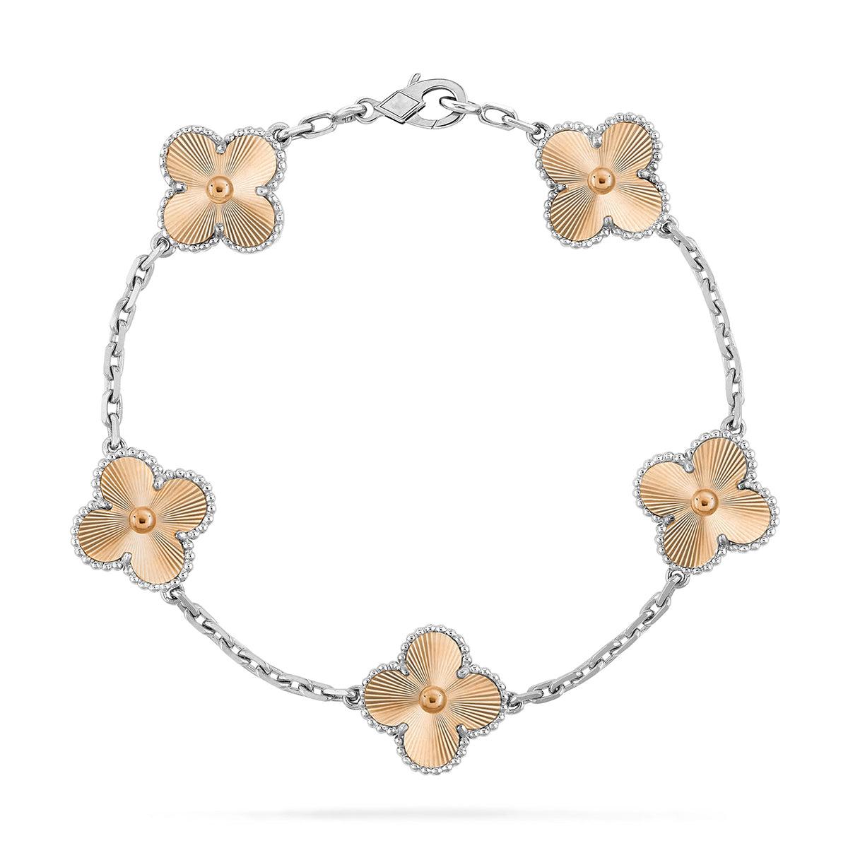 [Ornora Jewelry] CLOVER 5 MOTIF LASER BRACELET COLLECTION