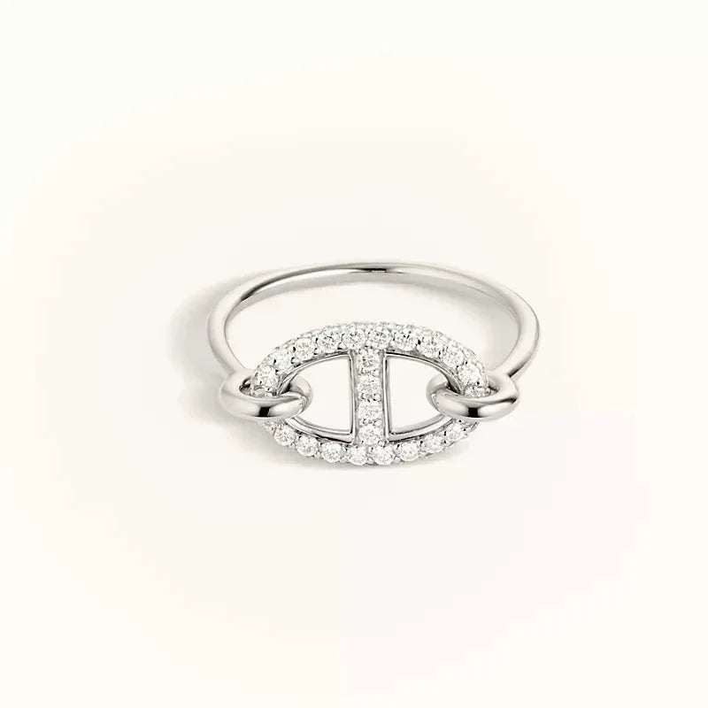 [Ornora Jewelry]RONDE SMALL SILVER DIAMOND RING