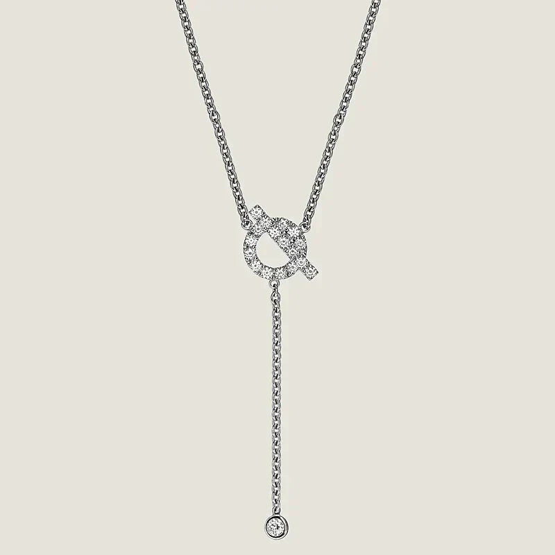 [Ornora Jewelry]FINESSE SILVER DIAMOND NECKLACE