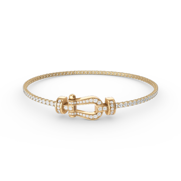 [Ornora Jewelry]FORCE  HORSESHOE  DIAMOND TENNIS BRACELET