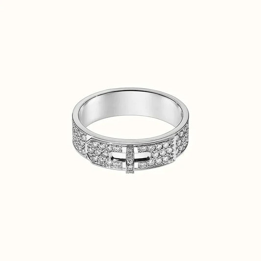[Ornora Jewelry]KELLY SILVER DIAMOND RING