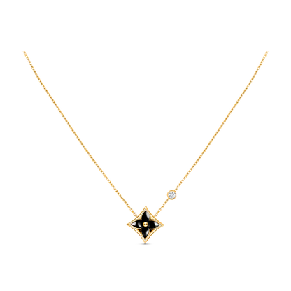 [Ornora Jewelry]STAR BLACK MOP NECKLACE