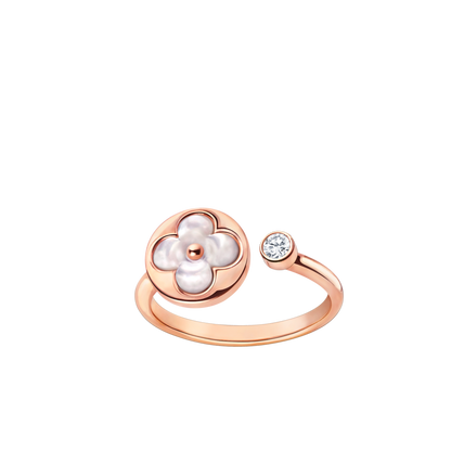 [Ornora Jewelry]SUN 1 DIAMOND PINK MOP RING
