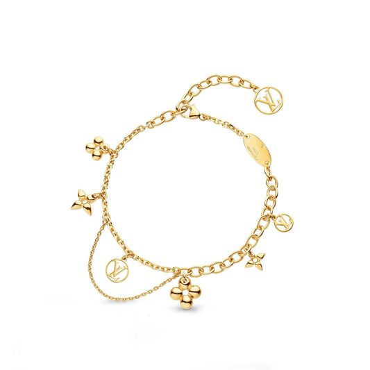 [Ornora Jewelry]BLOOMING PINK GOLD MOP BRACELET