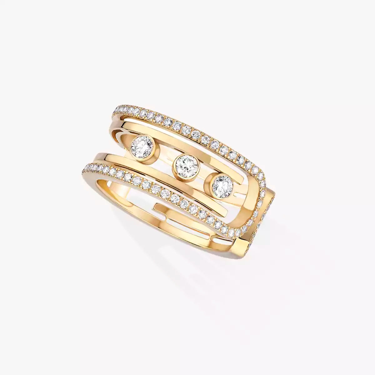 [Ornora Jewelry]Move 10th Diamond Ring in Gold