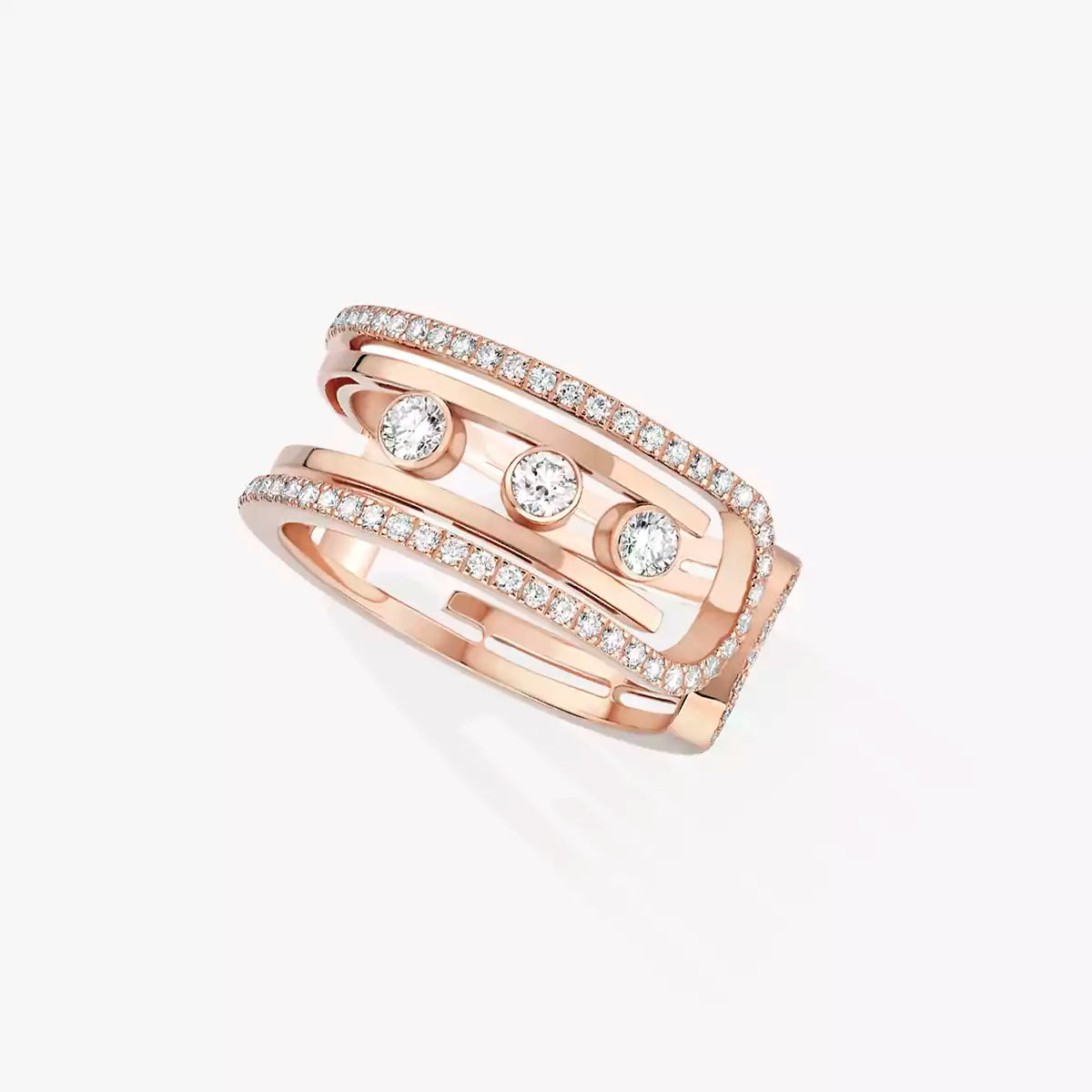 [Ornora Jewelry]Move 10th Diamond Ring in Gold