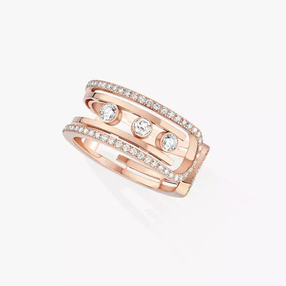 [Ornora Jewelry]Move 10th Diamond Ring in Gold