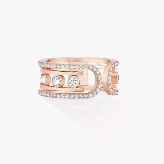 [Ornora Jewelry]Move 10th Diamond Ring in Gold