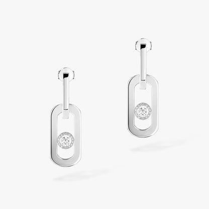 [Ornora Jewelry]So Move XL Diamond Pendant Earrings