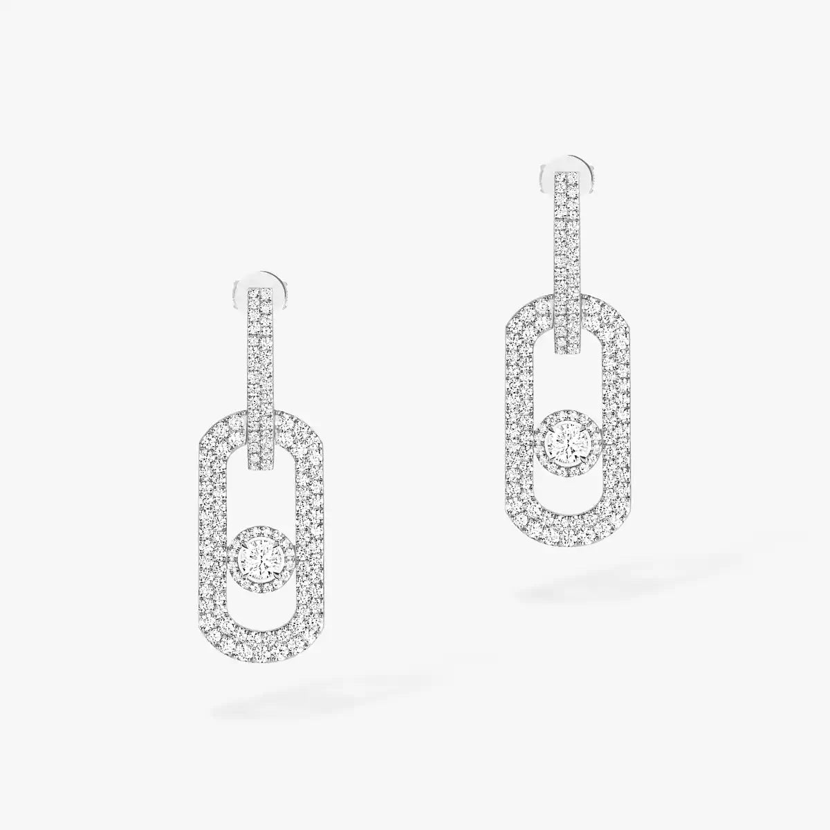 [Ornora Jewelry]So Move XL Pave_-Set Diamond Pendant Earrings