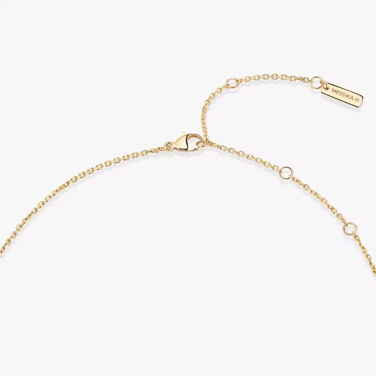 [Ornora Jewelry]Lucky Eye Diamond Necklace in Rose Gold and Turquoise
