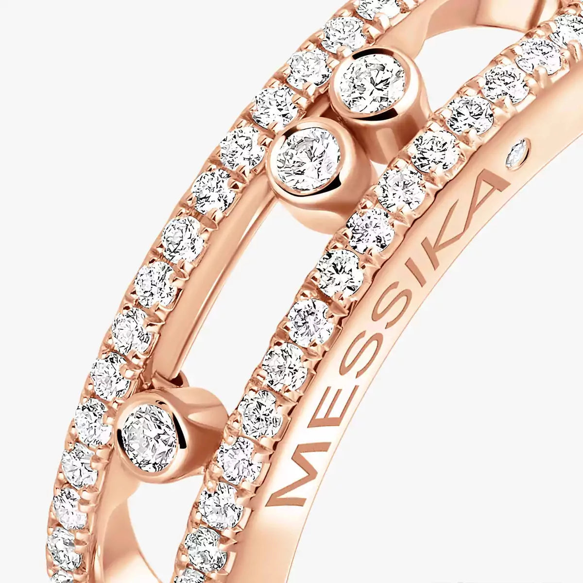 [Ornora Jewelry] Baby Move Gold Diamond Pave_ Ring
