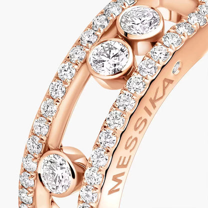 [Ornora Jewelry] Move Gold Diamond Pave_ Ring