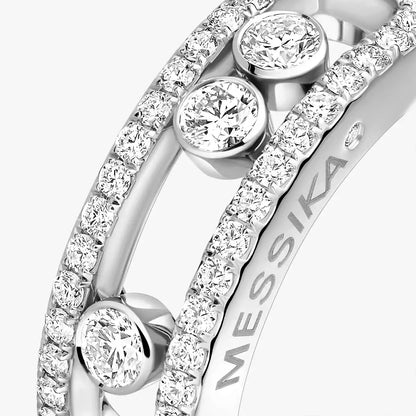 [Ornora Jewelry] Move Gold Diamond Pave_ Ring