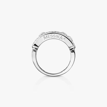 [Ornora Jewelry] Move Gold Diamond Pave_ Ring