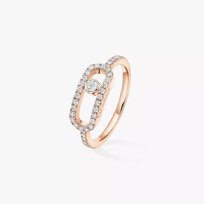 [Ornora Jewelry]Move Uno Diamond Ring in Gold