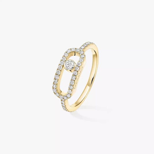 [Ornora Jewelry]Move Uno Diamond Ring in Gold