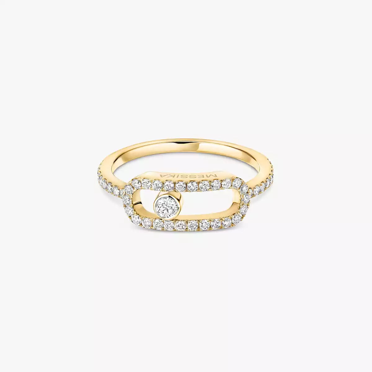 [Ornora Jewelry]Move Uno Diamond Ring in Gold