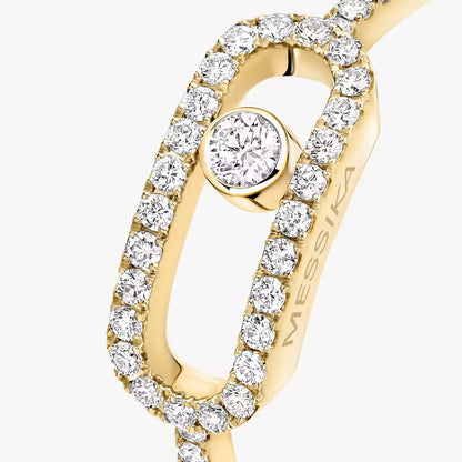 [Ornora Jewelry]Move Uno Diamond Ring in Gold