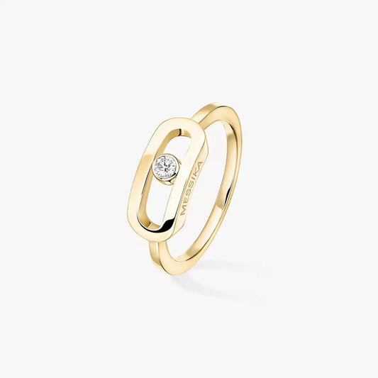 [Ornora Jewelry]Move Uno Diamond Ring in Gold