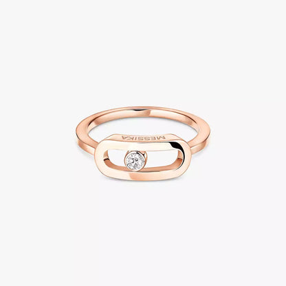 [Ornora Jewelry]Move Uno Diamond Ring in Gold